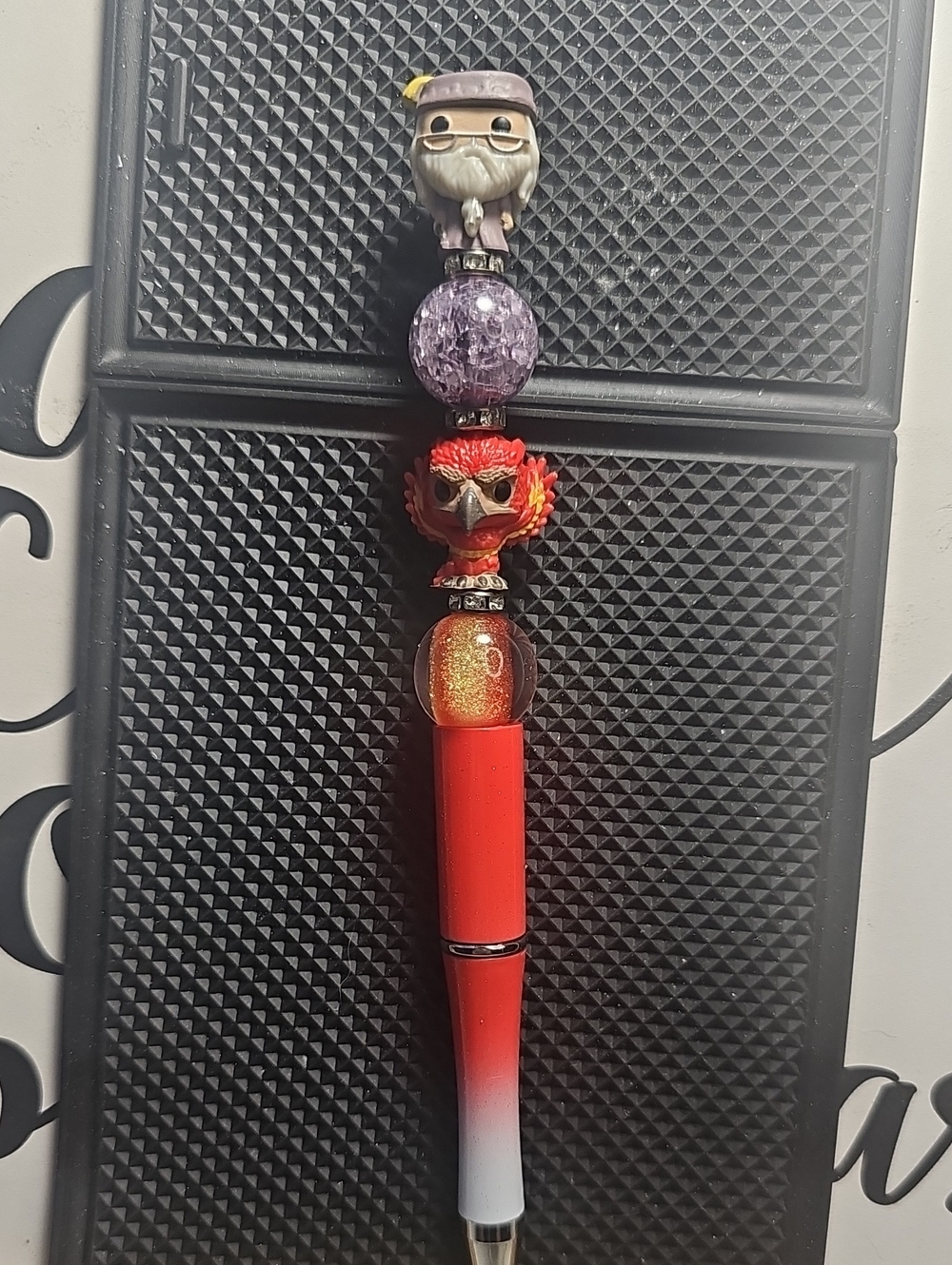 Dumbledore and Fawkes Funko Bitty Custom Pen